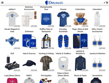 Tablet Screenshot of diplomatsgear.com